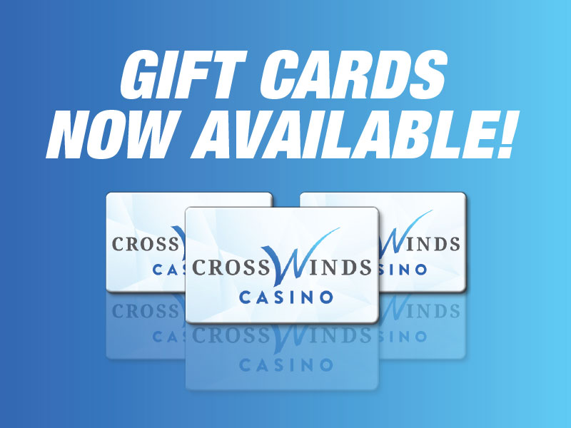 GIFT CARDS NOW AVAILABLE!